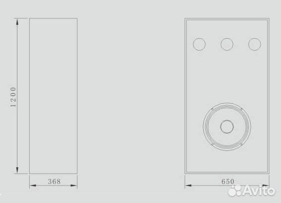 Сабвуфер cinematic C-118SW