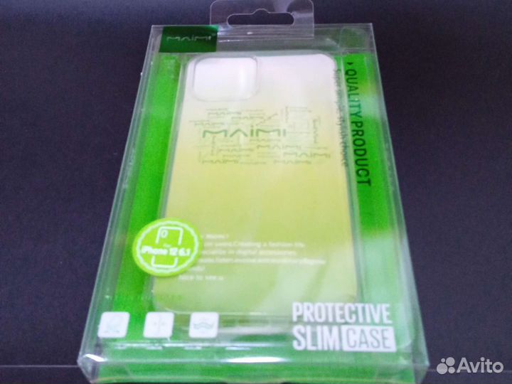 Прозрачный чехол на iPhone 12 (6.1)