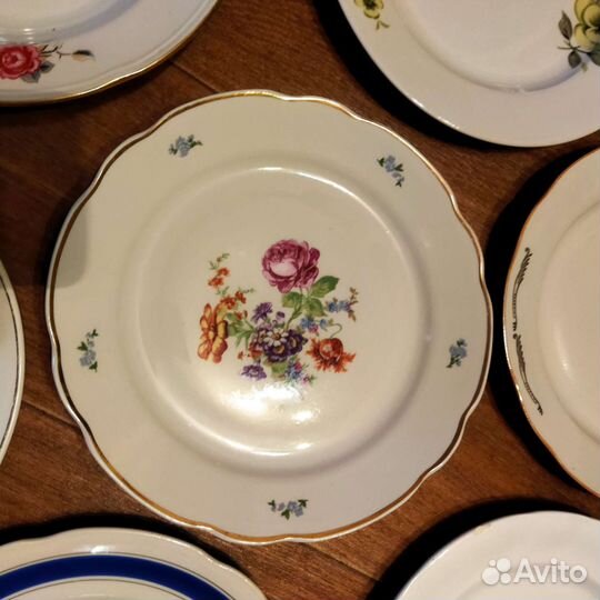 Фарфоровые тарелки СССР