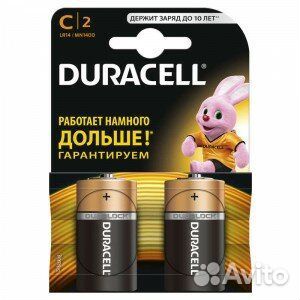 Щелочные Батарейки Duracell Basic (2 шт)