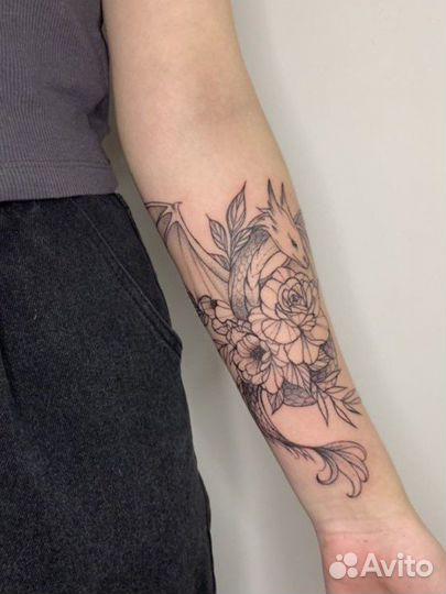 Модель на тату