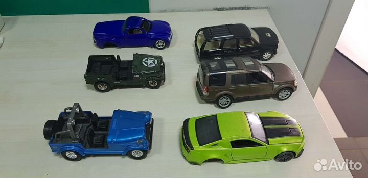 Машинки Maisto, Buraga металл 6шт. 1:24 Китай
