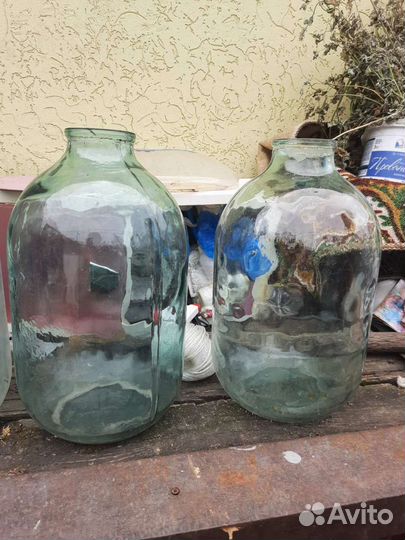 Бутылка стеклянная