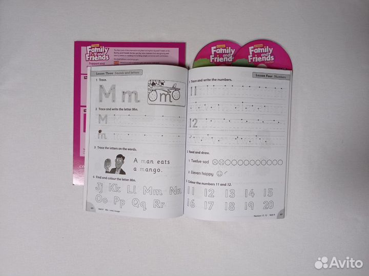 Family and friends starter/ (WB,CB,CD) новый