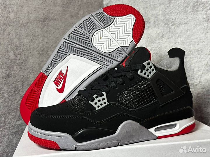 Кроссовки Nike Air Jordan 4 Retro Bred