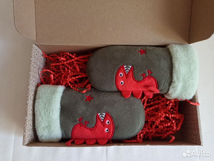 Подарочный набор детские варежки