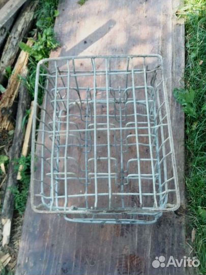 Ящик металлический бутылок СССР