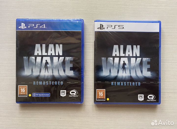 Alan Wake Remastered (Новый) для Sony PS4 / Ps5