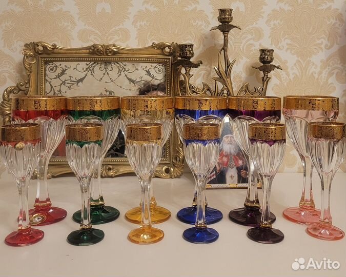 Фужеры Богемия Сафари