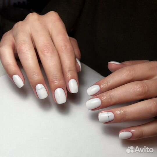 Пудровый маникюр Дип-система Титановый маникюр