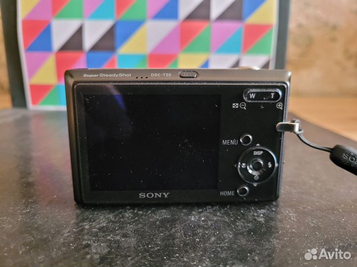 Цифровой фотоаппарат sony dsc t20
