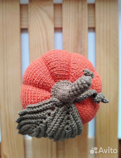 Тыква крючком вязаная