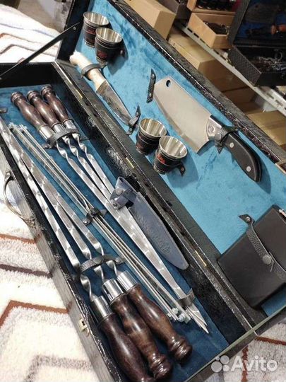 Синий подарочный набор