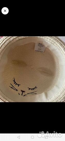 Шляпа детская