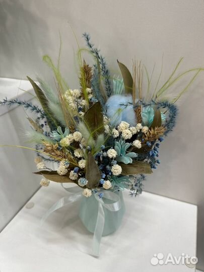 Сухоцветы композиция