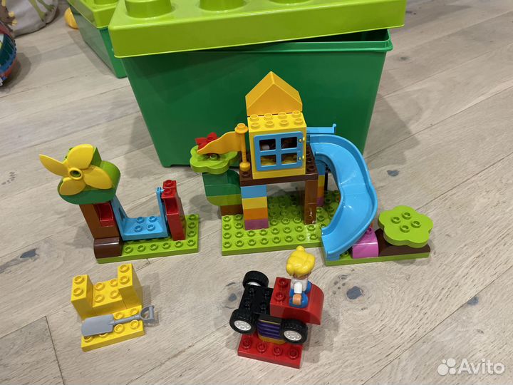 Lego duplo детская площадка оригинал + короб
