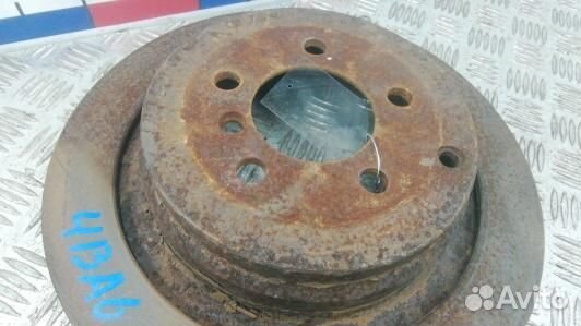 Диск тормозной задний land rover range rover 3 (4B