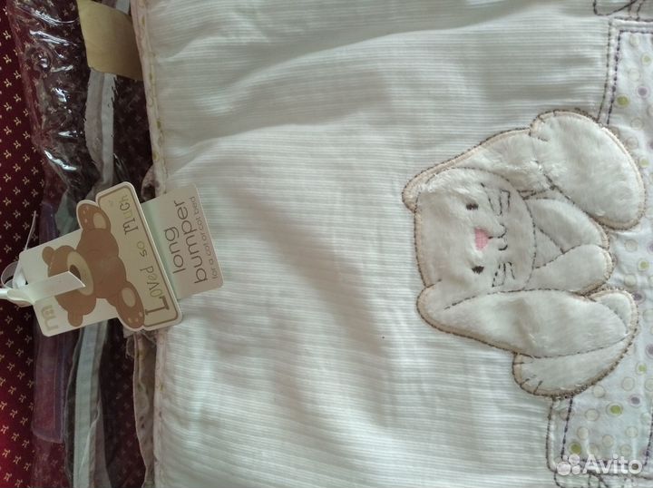 Бортики в детскую кроватку съемные