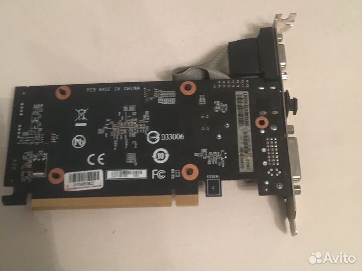 Видеокарта gt 710 2gb