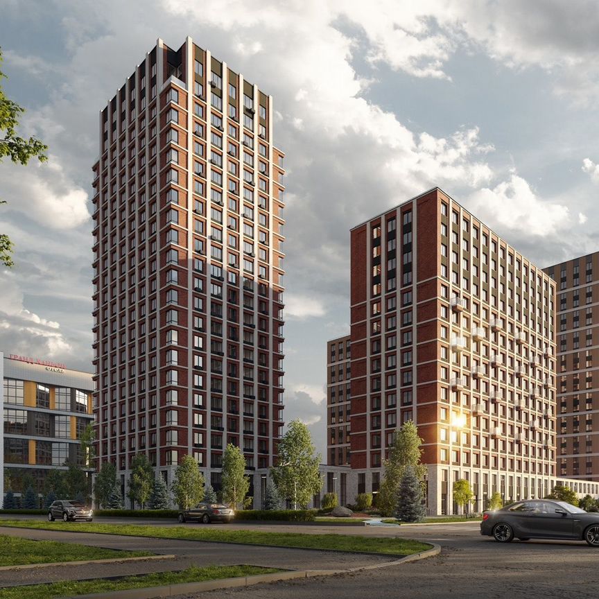 1-к. квартира, 35,5 м², 7/16 эт.