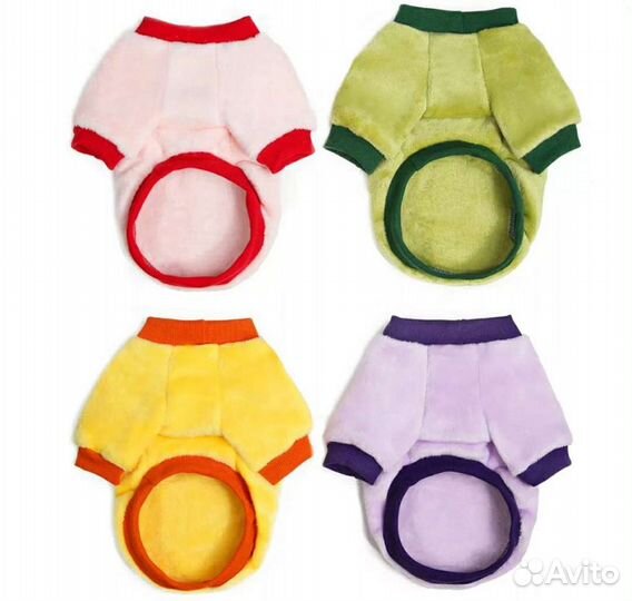 Зимняя теплая толстовка для собак