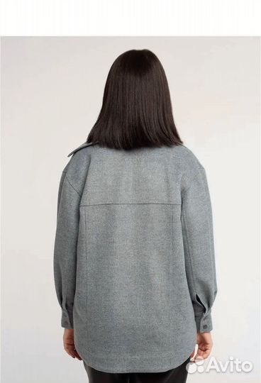 Полупальто рубашка женское новое