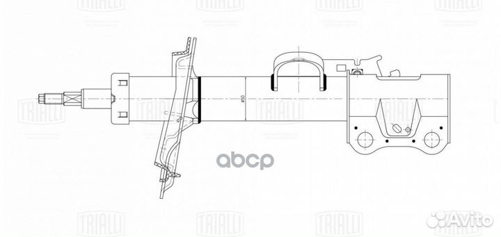 Амортизатор geely atlas 18- 1.8I/2.4I перед. прав