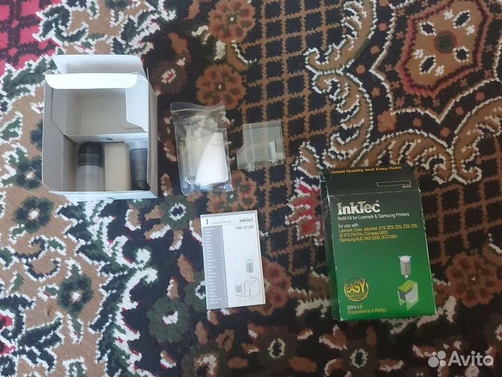 Набор для заправки картриджей, чернила