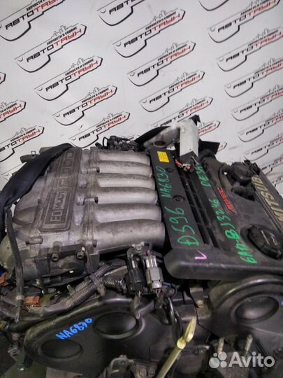 Двигатель mitsubishi 6A12 FTO DE3A установка справа 2WD NA6830-BJ3246