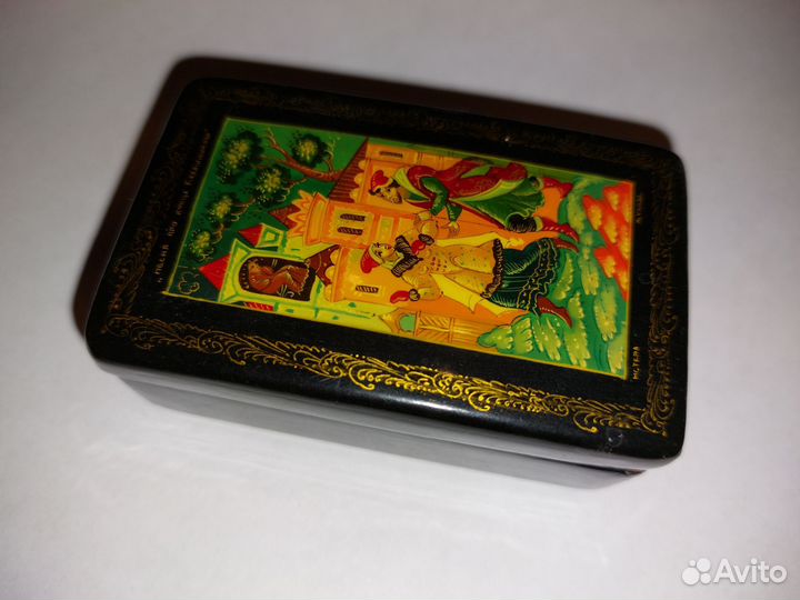 Шкатулка Палех Мстера