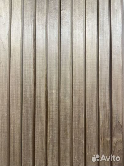 Дуо реечная вагонка термо липа