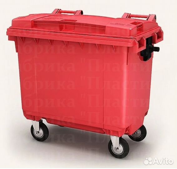 Евроконтейнер пластиковый 660л S5678