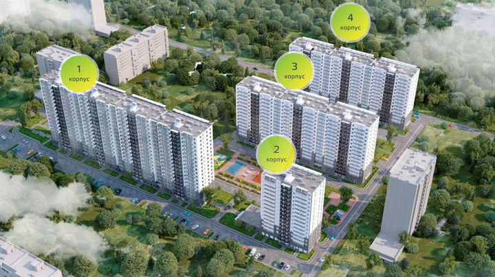 Квартира-студия, 21,3 м², 5/19 эт.