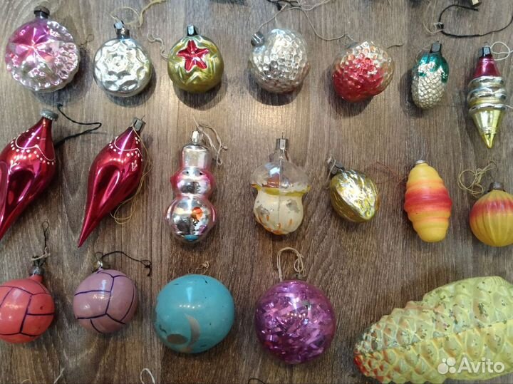 Игрушки новогодние СССР