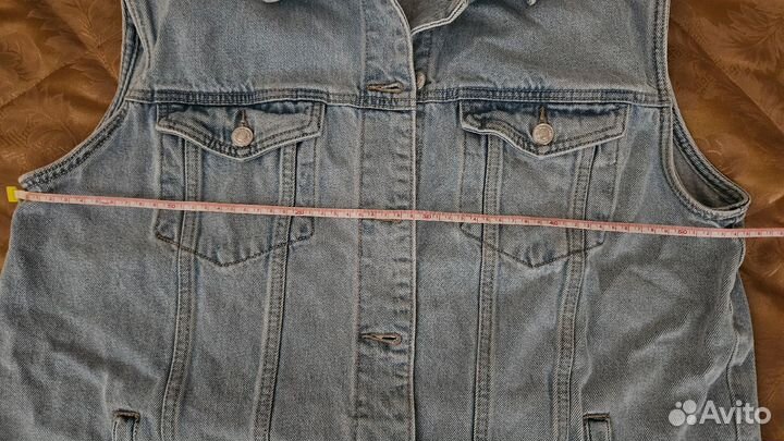 Жилетка джинсовая Ostin 52 р новая