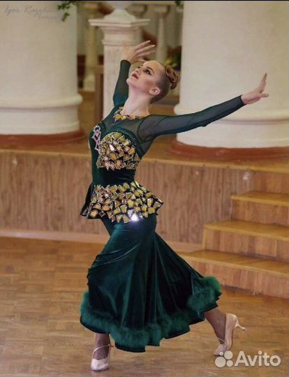 Платье для бальных танцев ST Ю2, Молодежь