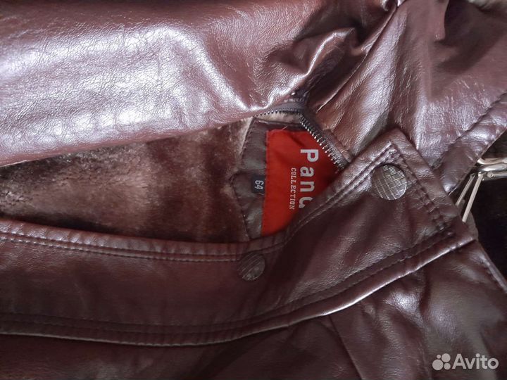 Кожаная куртка мужская