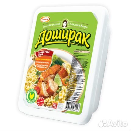 Лапша быстрого приготовления Доширак Курица 90г