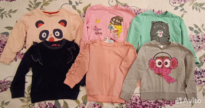 Пакет вещей на девочку