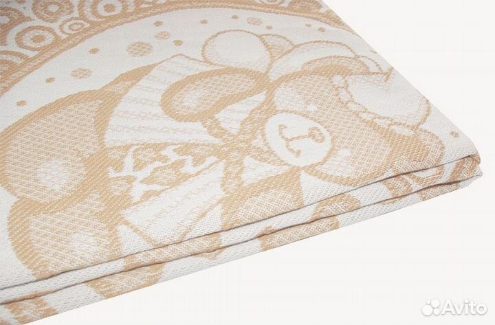 Плед детский хлопок 100 новый 145*120см