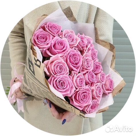 Букет из 17 шикарных роз, заказать, купить розы