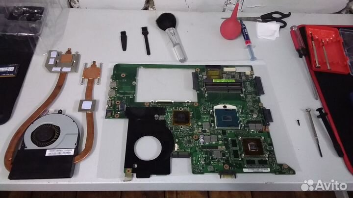 Ремонт ноутбуков, компьютеров, моноблоков