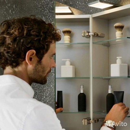 Зеркальный шкаф Keuco 14401171201 Хром