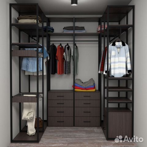 Гардеробные и шкафы на заказ