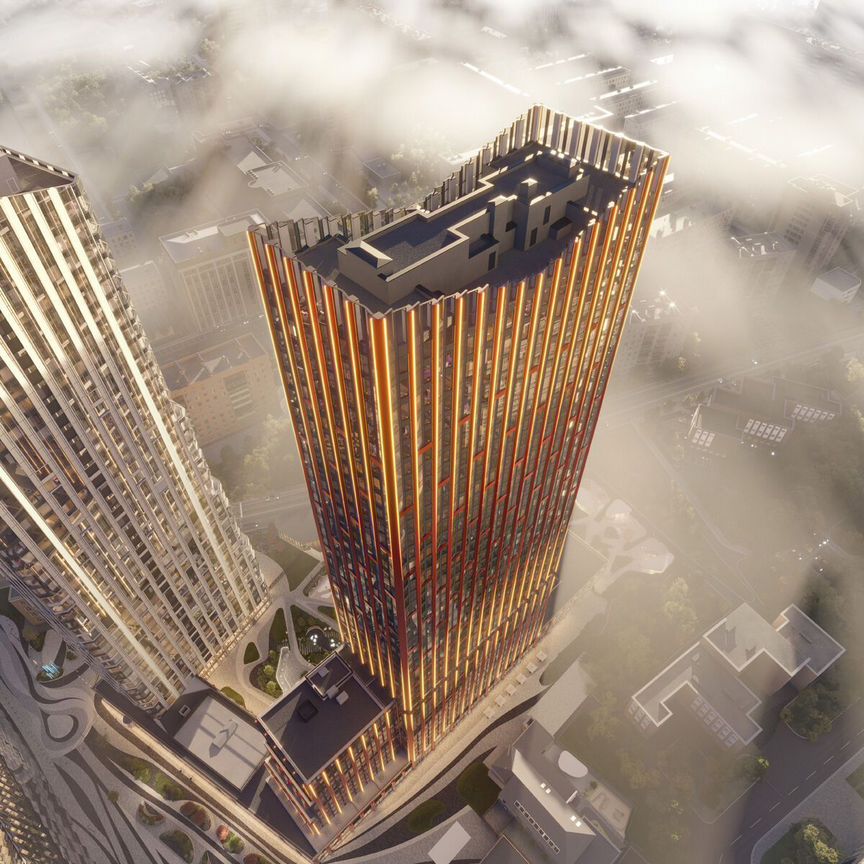 2-к. квартира, 57,3 м², 31/40 эт.