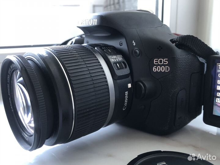 Фотоаппарат Canon eos 600d 18-55