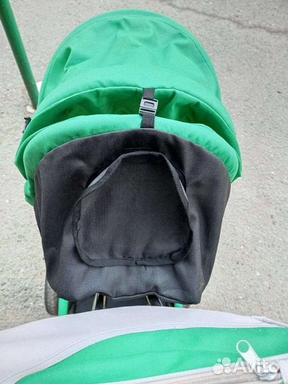 Велосипед коляска с ручкой для родителей