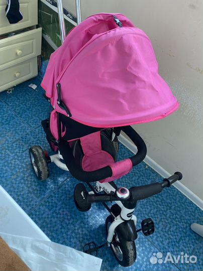 3колесный велосипед с ручкой