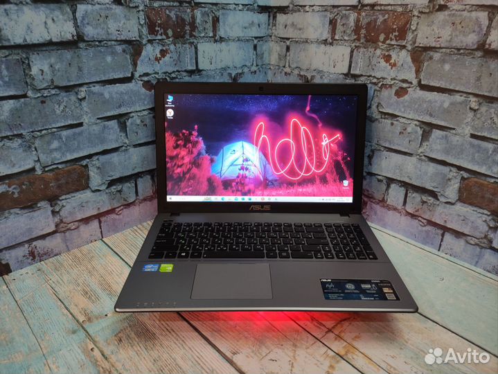 Игровой ноутбук Asus i3/720m/8Gb с гарантией