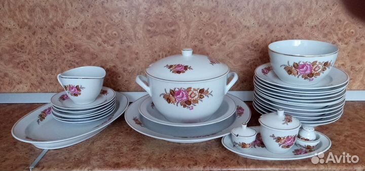 Набор столовой посуды на 6 персон новый